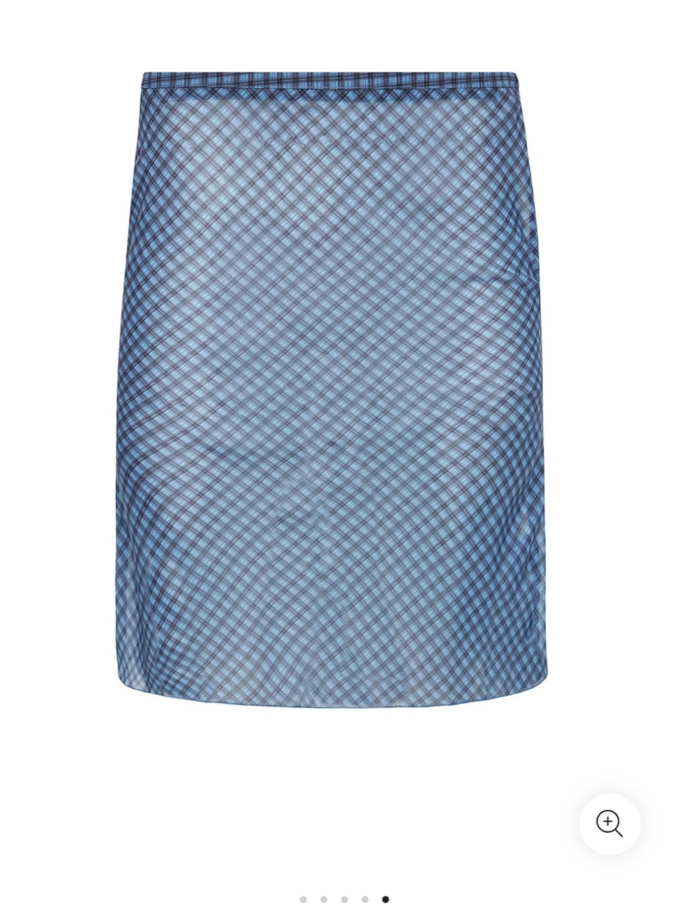 Lioness Shoreline Midi Skirt, Size XS, Color Smoke Check - Picture 4 of 6